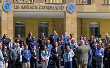 ELDP cohort 38 visits AFRICOM