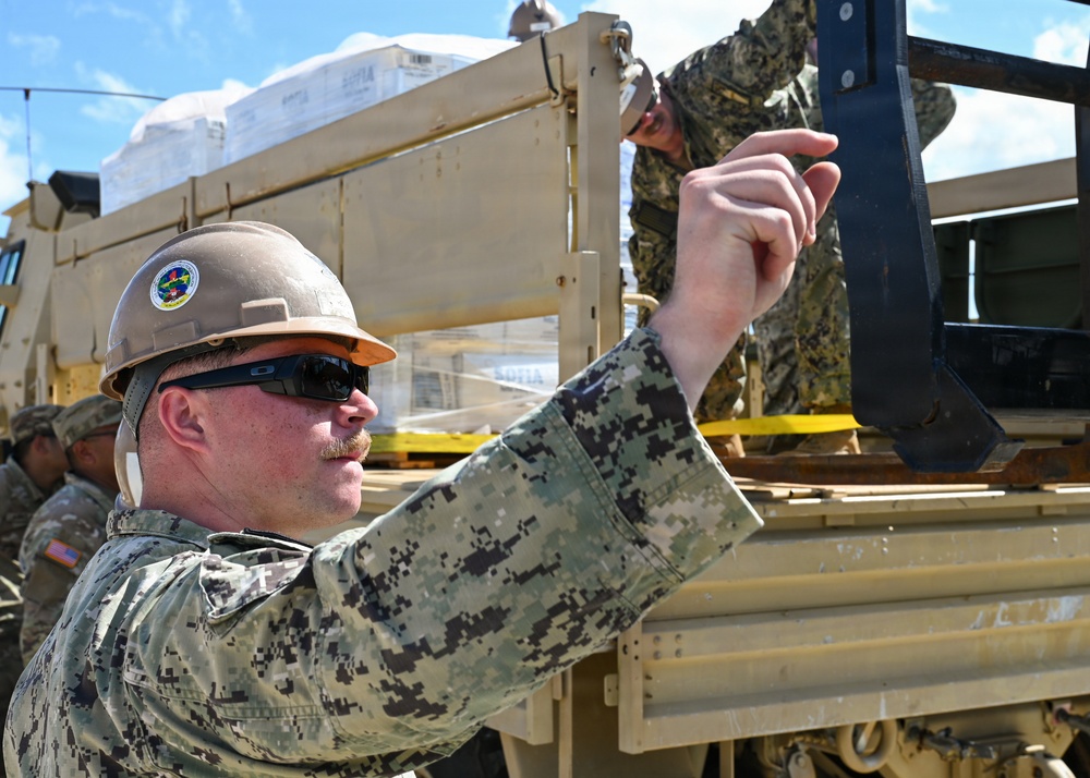 U.S. Soldiers, Sailors support Saipan’s path to recovery