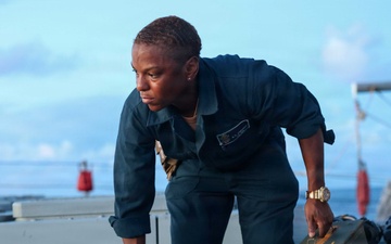 John Finn Conducts A Live-Fire Exercise