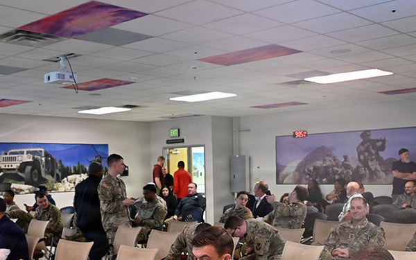 Operations planners prepare for ATC brief at Fort A.P. Hill