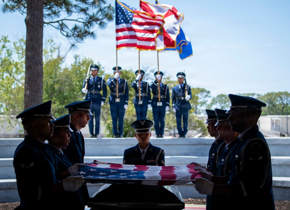 Honor Guard graduation April