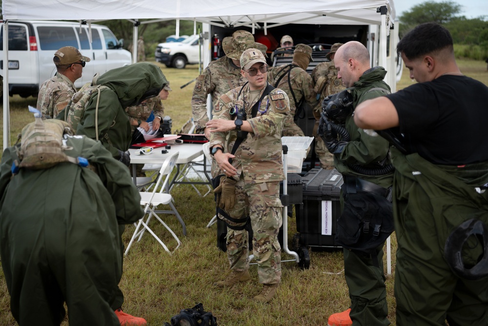 22nd CERFP Puerto Rico National Guard conduct Synchronization Collective Training exercise