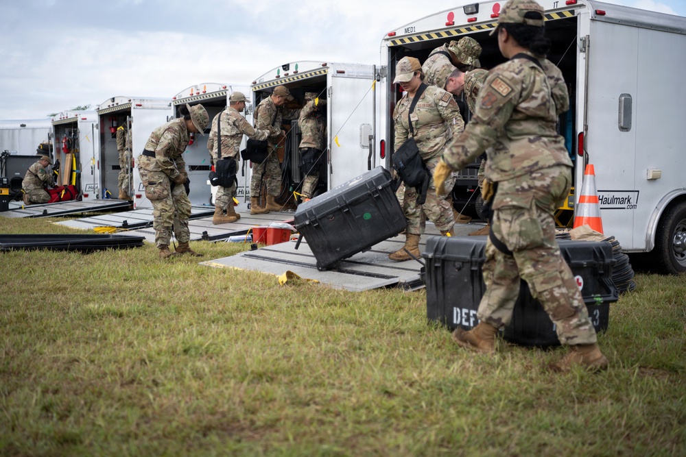 22nd CERFP Puerto Rico National Guard conduct Synchronization Collective Training exercise
