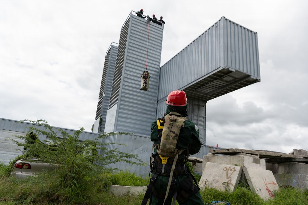 22nd CERFP Puerto Rico National Guard conducts Synchronization Collective Training exercise