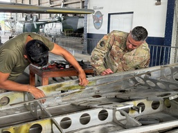 Air Advisors Enhance Panama's Aircraft Maintenance Capabilities