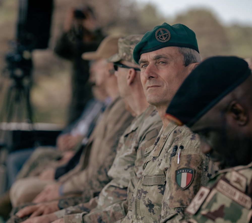 African Lion 26 Tunisia closing ceremony