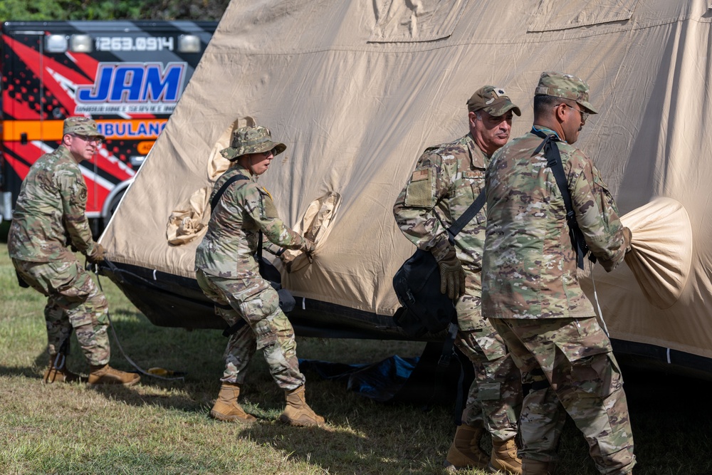 22nd CERFP Puerto Rico National Guard conducts Synchronization Collective Training exercise