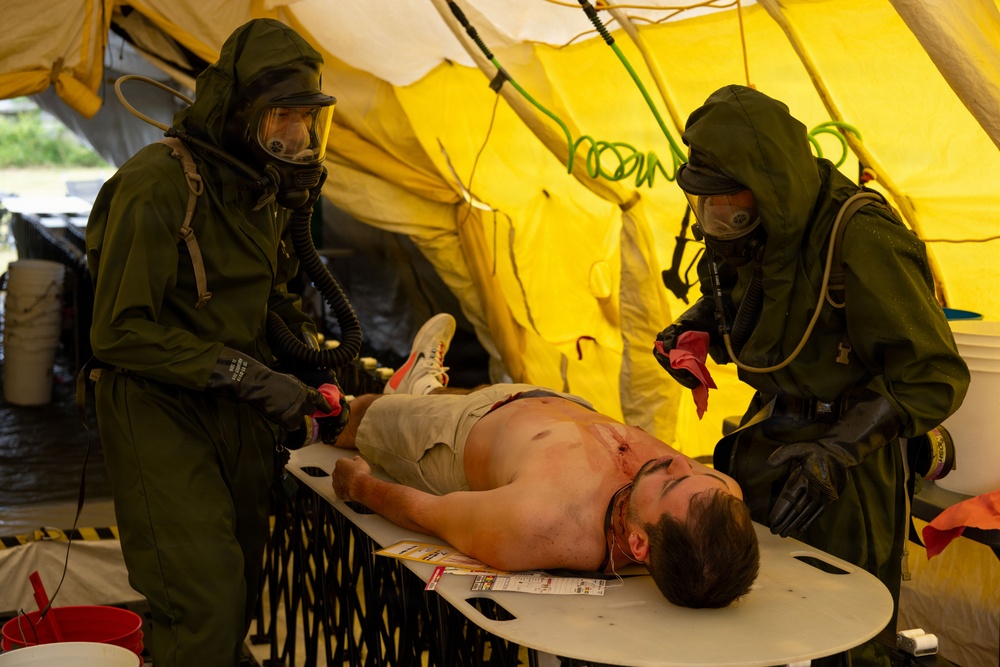 22nd CERFP Puerto Rico National Guard conducts Synchronization Collective Training exercise
