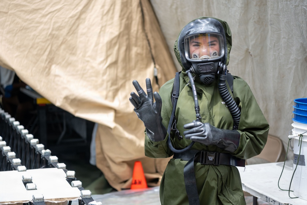 22nd CERFP Puerto Rico National Guard conducts Synchronization Collective Training exercise