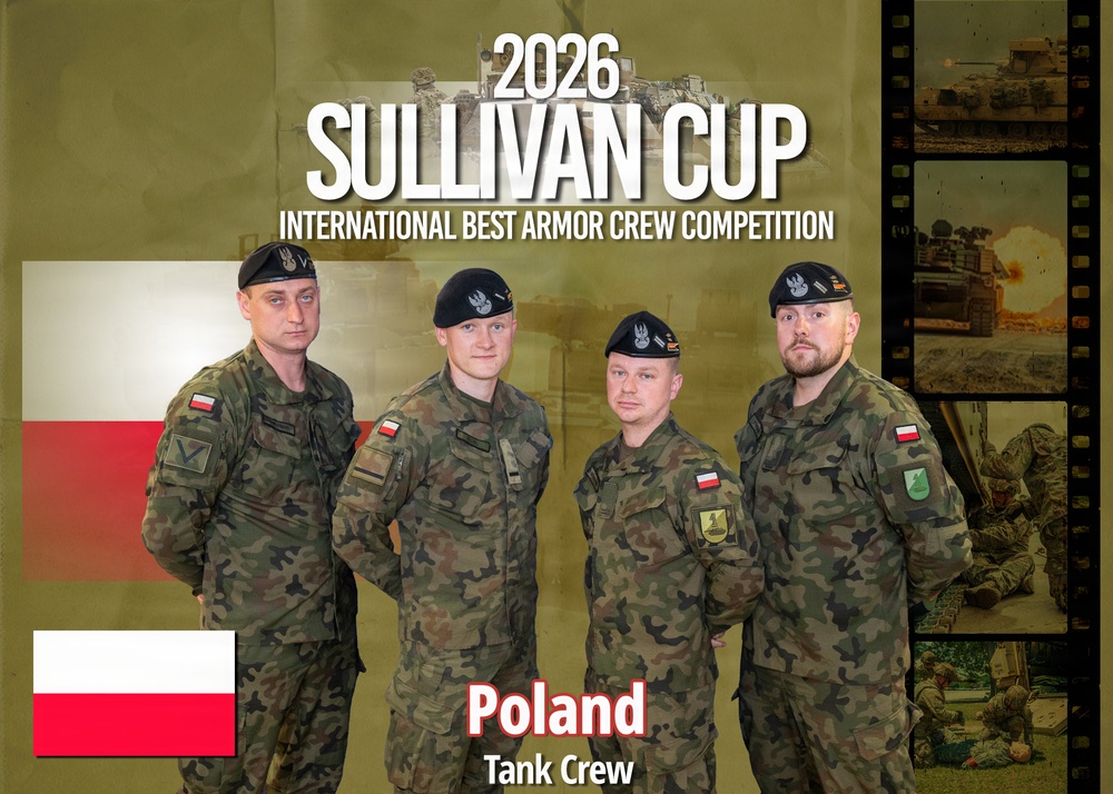2026 Sullivan Cup International Best Armor Crew Competition - Team Photos