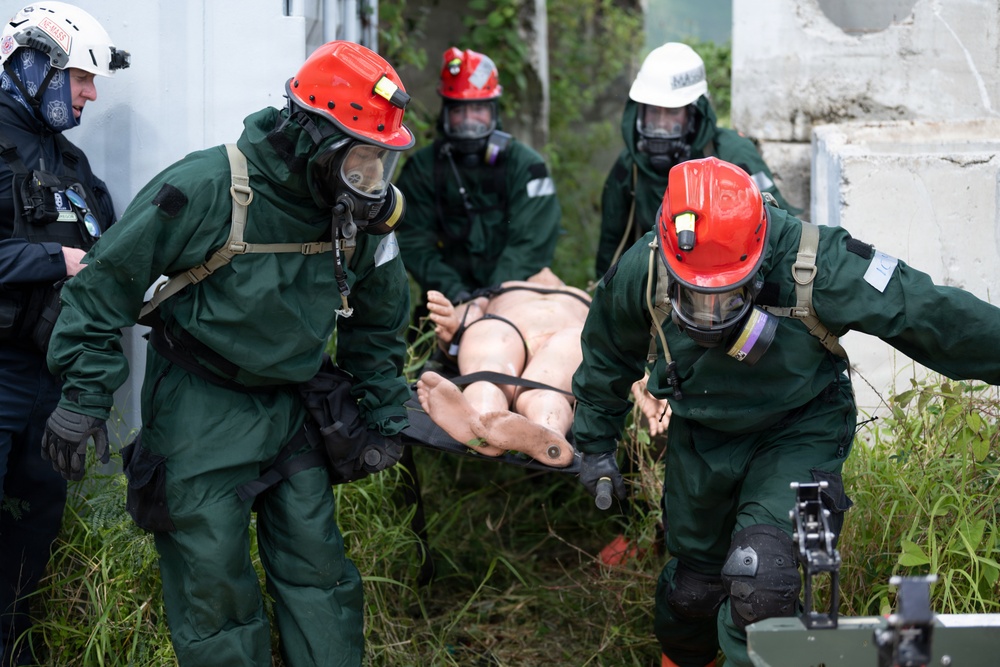 22nd CRFP Puerto Rico National Guard conduct Synchronization Collective Training exercise
