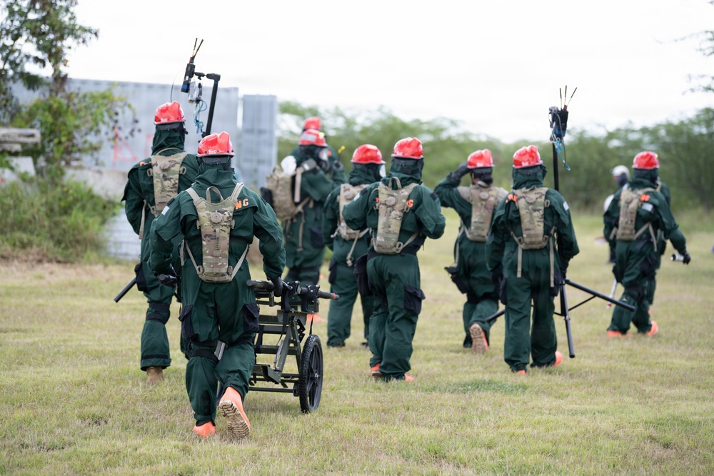 22nd CRFP Puerto Rico National Guard conduct Synchronization Collective Training exercise