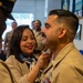 Hospital Corpsman Pinned to Senior Chief Petty Officer by Family and Leadership