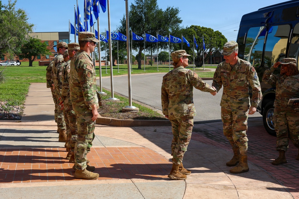 Chief of Chaplains Tours Sheppard AFB
