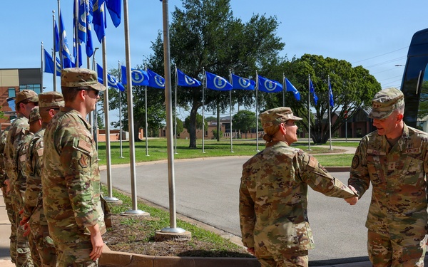 Chief of Chaplains Tours Sheppard AFB