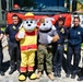 USAG Stuttgart Directorate of Emergency Services display vehicles at Devil Pup Day
