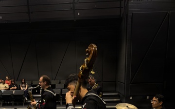 Sun Prairie West High School gets a visit from Navy Band Great Lakes