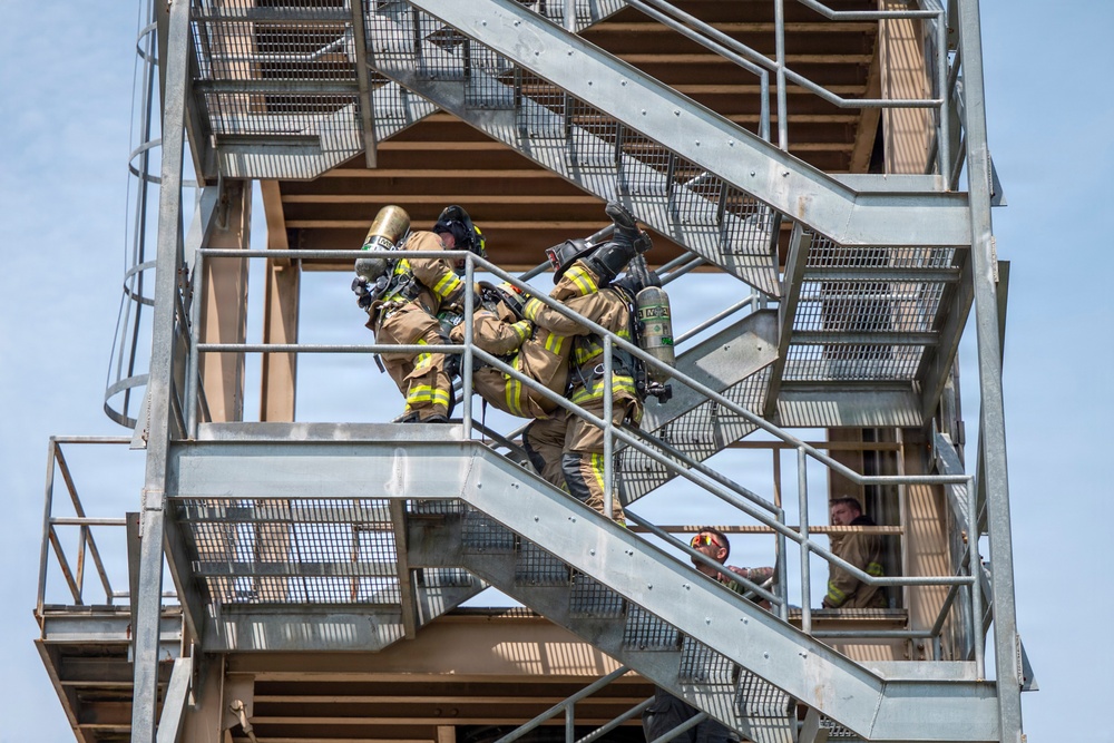 A decade of No Slack: Dobbins hosts firefighter rescue and survival course