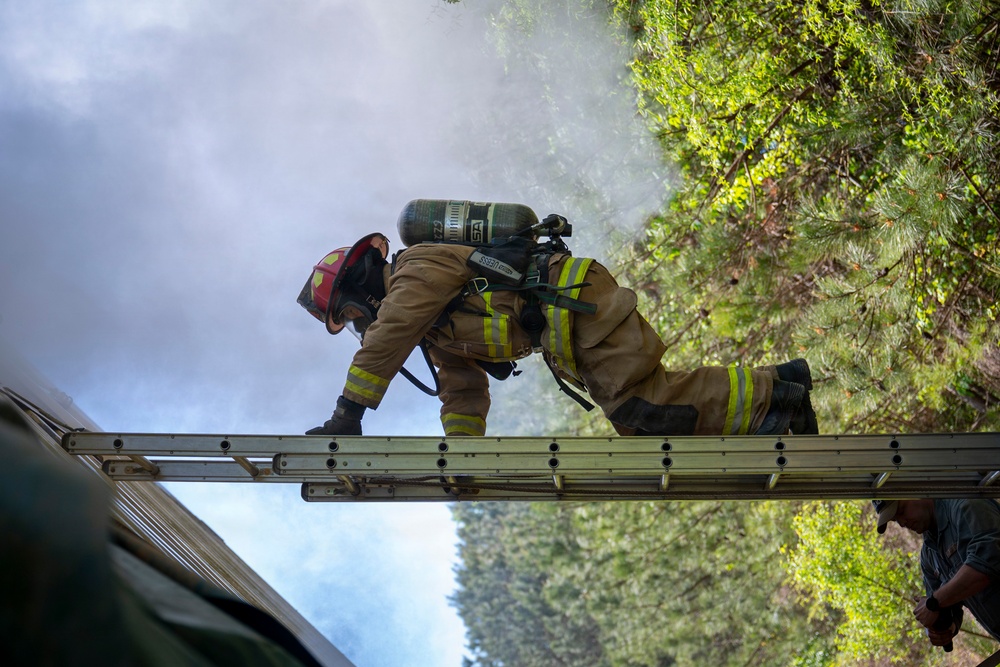 A decade of No Slack: Dobbins hosts firefighter rescue and survival course