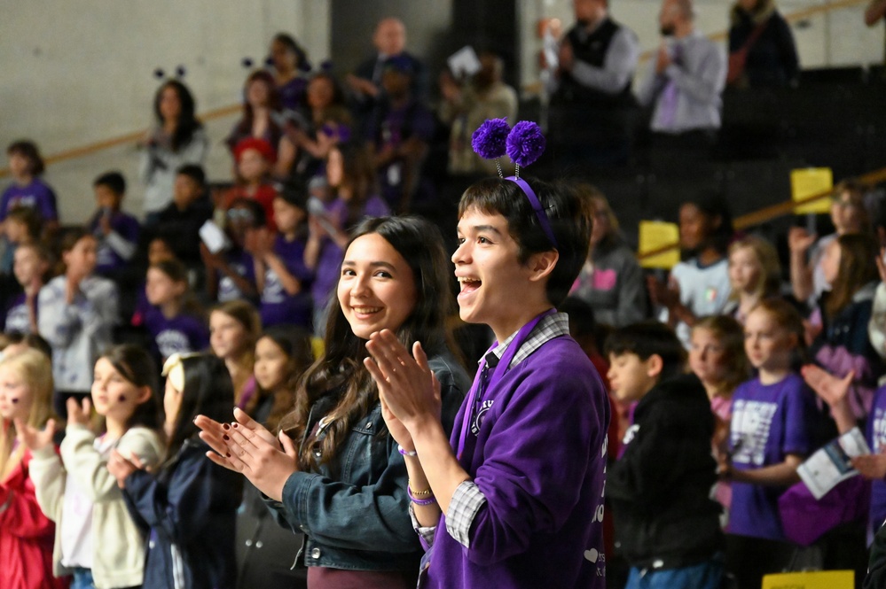 Purple Up Day celebrated across USAG Stuttgart