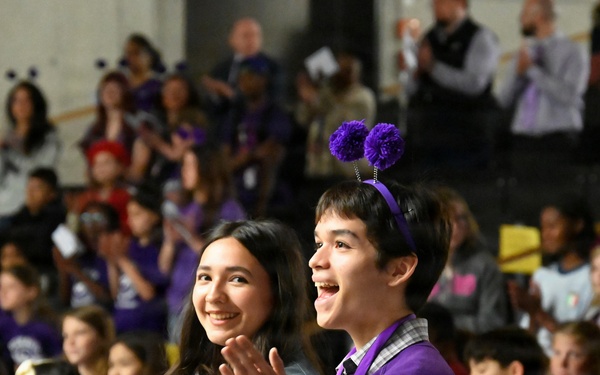 Purple Up Day celebrated across USAG Stuttgart