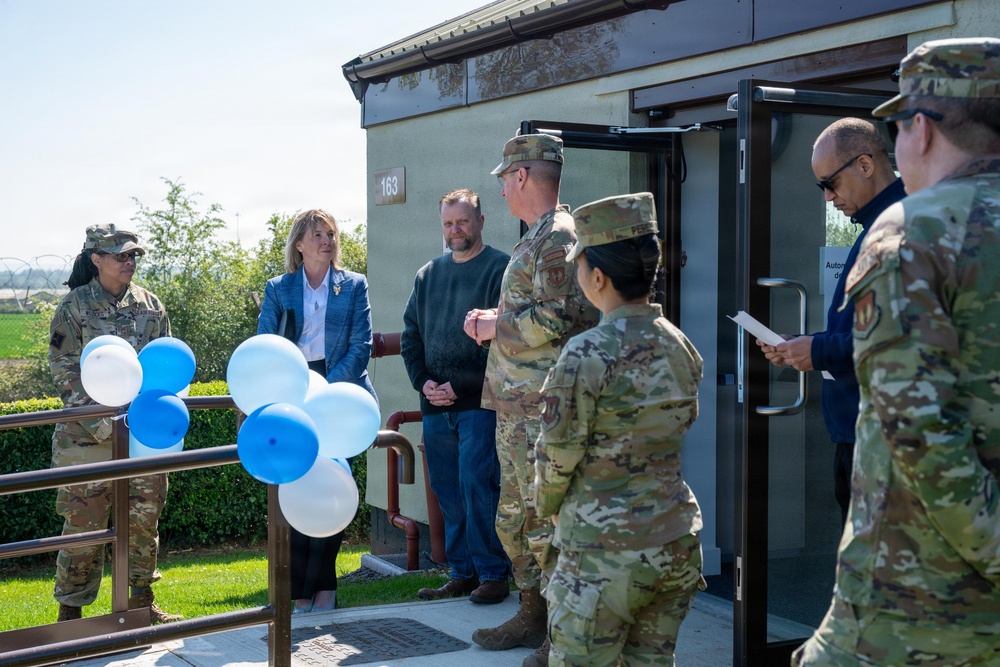 501st Combat Support Wing unveils new resilience support facility