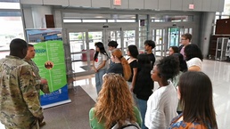 Temple High School Students Tour CRDAMC, Explore Healthcare Careers
