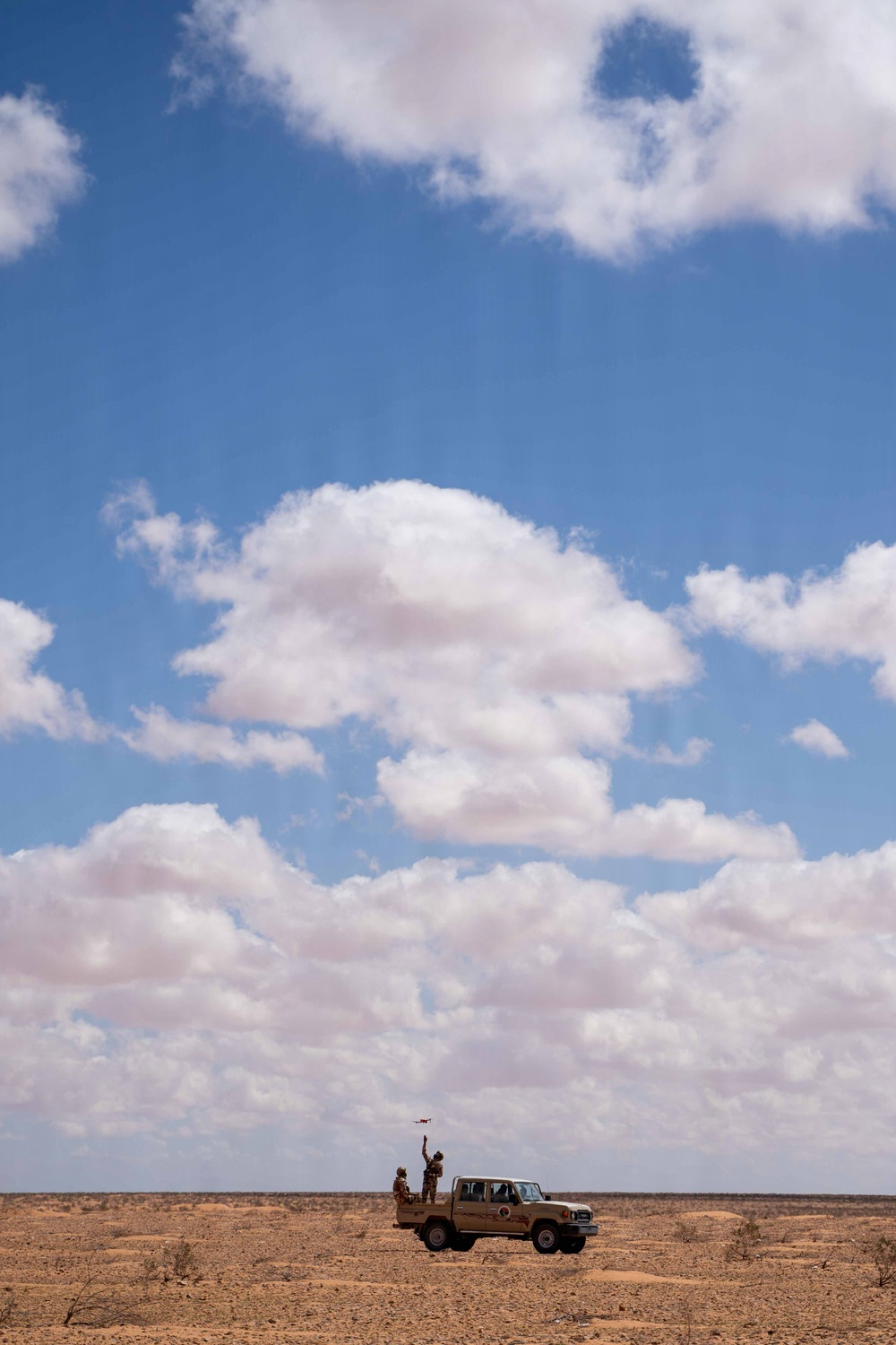 Multinational forces conduct vehicle interdiction training during Flintlock 2026