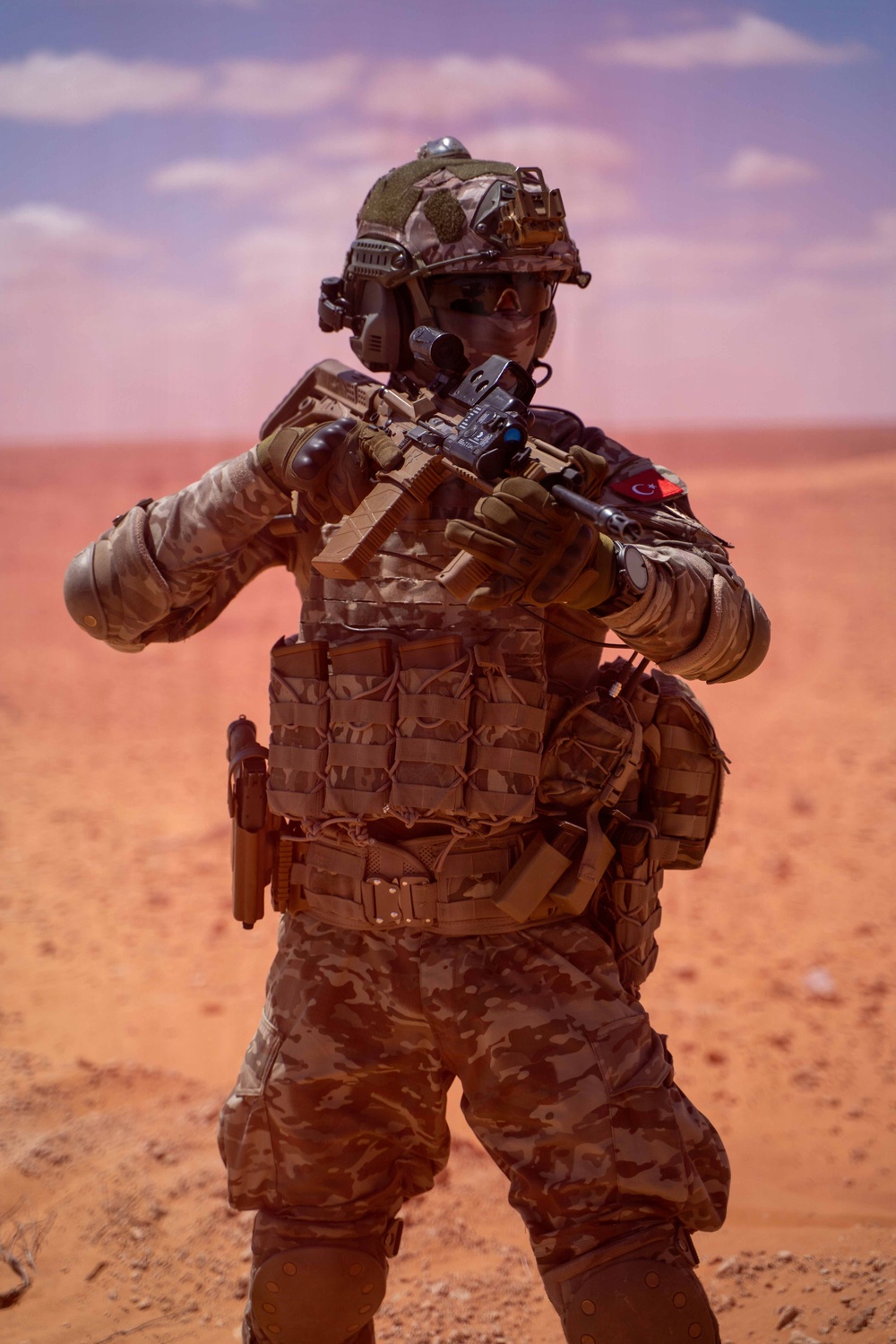 Multinational forces conduct vehicle interdiction training during Flintlock 2026