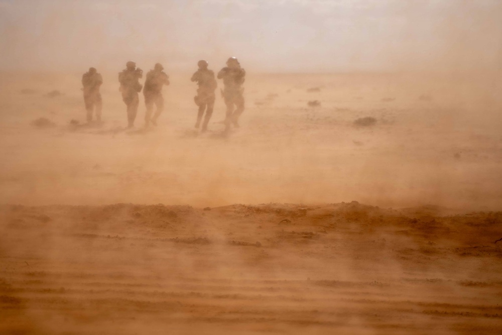 Multinational forces conduct vehicle interdiction training during Flintlock 2026