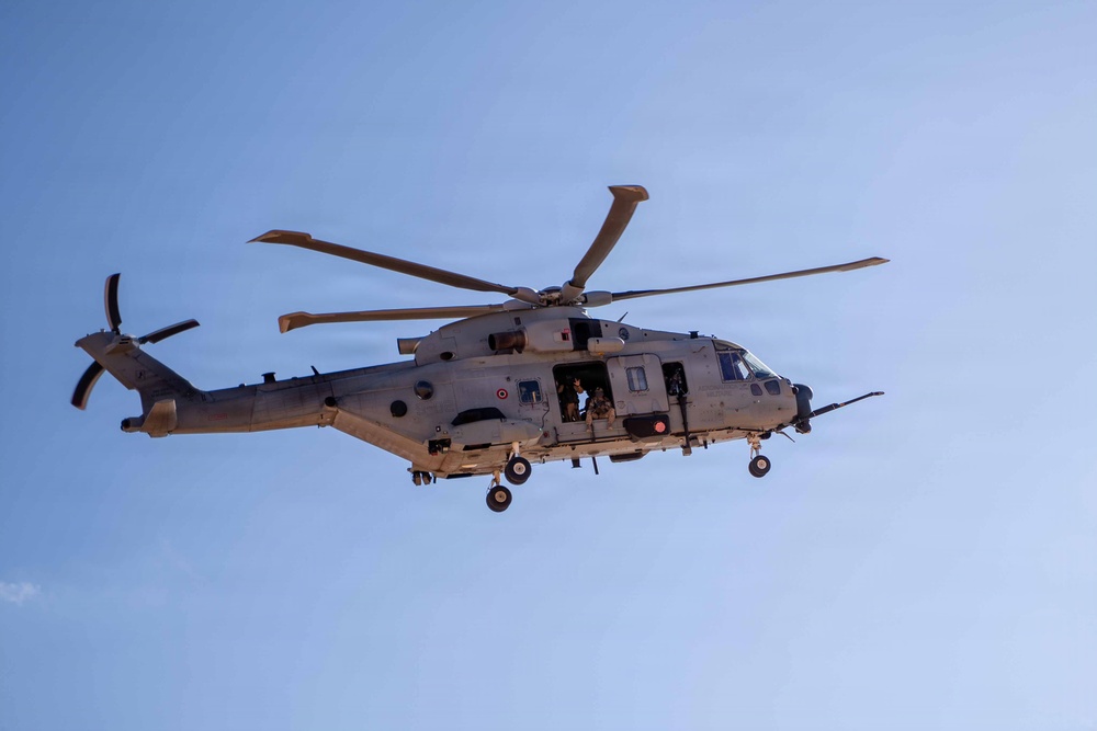 Multinational forces conduct vehicle interdiction training during Flintlock 2026