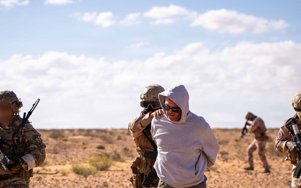 Multinational forces conduct vehicle interdiction training during Flintlock 2026