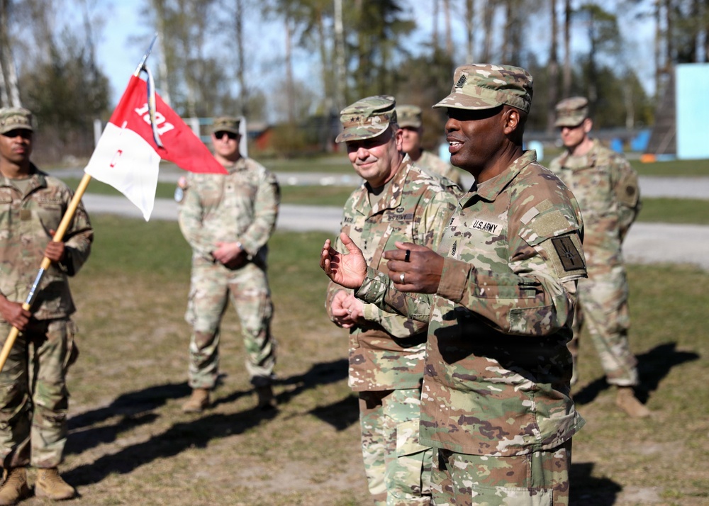 NYNG senior leaders visit 2-101 CAV during overseas exercise in Sweden