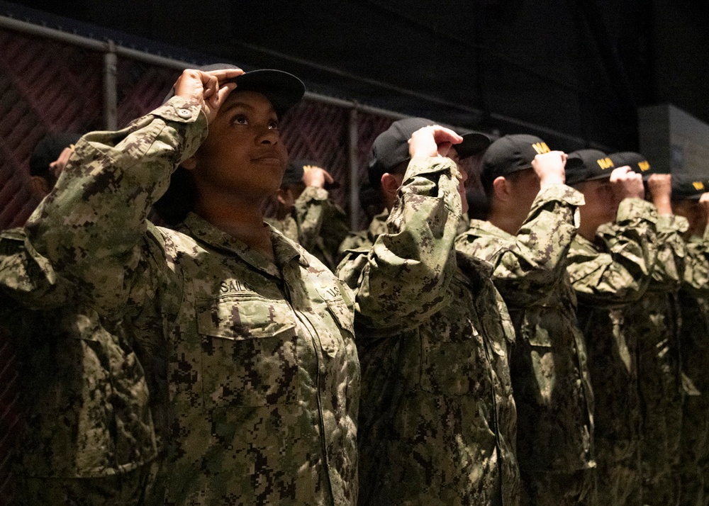 Recruit Training Command Capping Ceremony