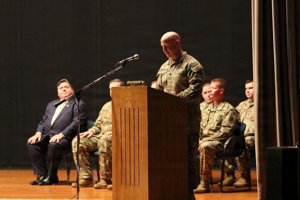 Illinois Soldiers Depart Freeport for Alaska Mission