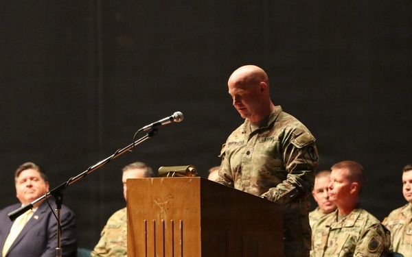 Illinois Soldiers Depart Freeport for Alaska Mission