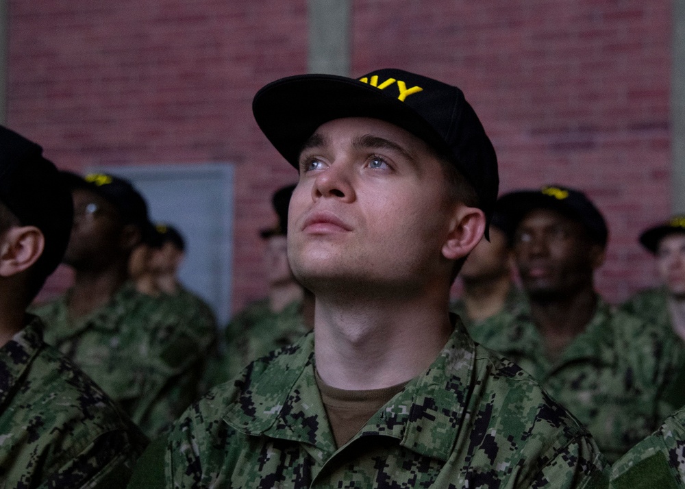 Recruit Training Command Capping Ceremony