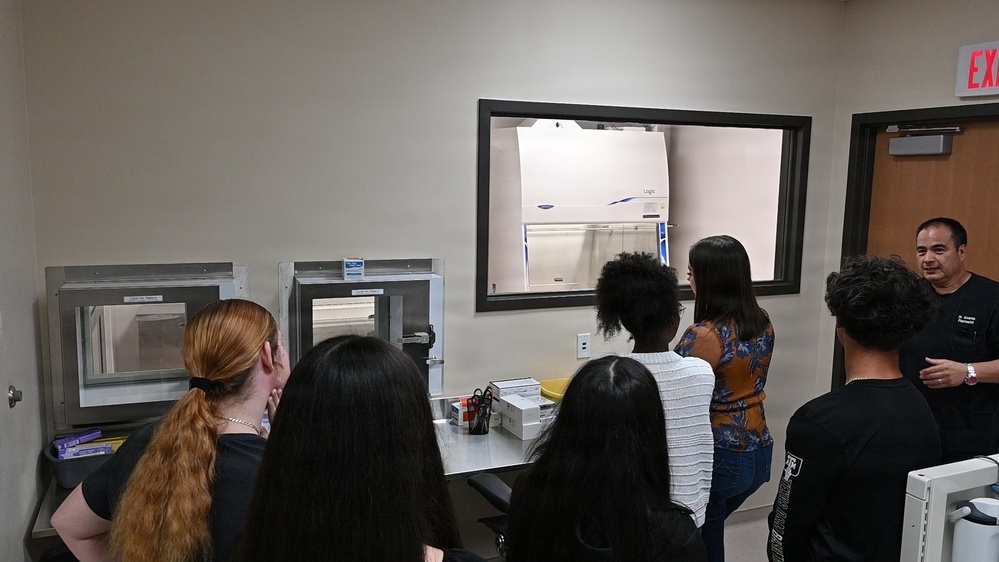 Temple High School Students Tour CRDAMC, Explore Healthcare Careers