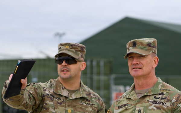 EUCOM senior enlisted leader visits U.S. rotational forces in Lithuania
