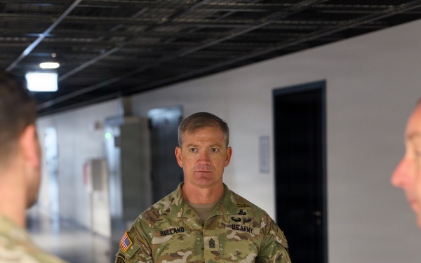 EUCOM senior enlisted leader visits U.S. rotational forces in Lithuania