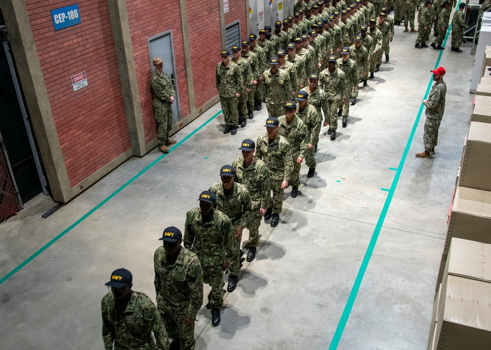 Recruit Training Command Capping Ceremony