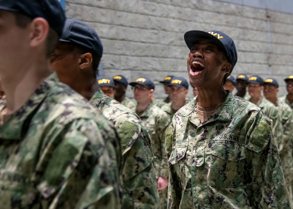 Recruit Training Command Capping Ceremony