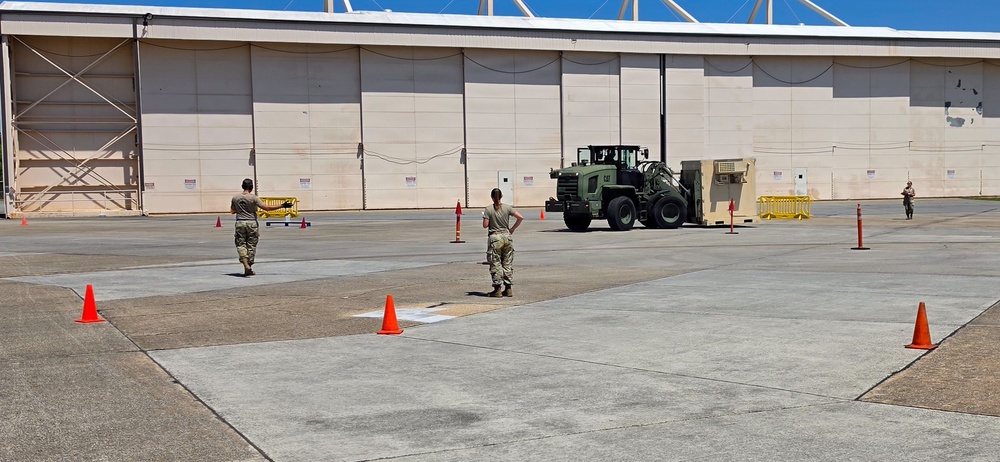 302d AW Aerial Porters Test Readiness at 2026 Port Dawg Challenge