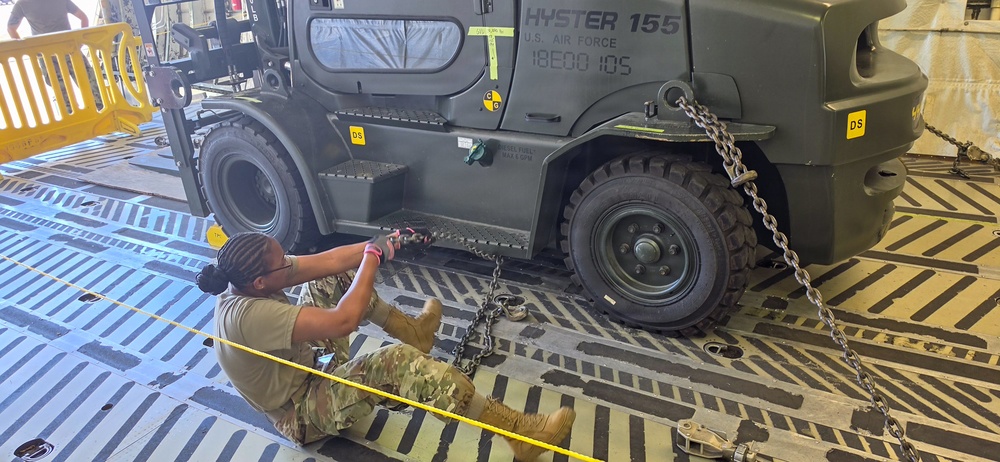 302d AW Aerial Porters Test Readiness at 2026 Port Dawg Challenge