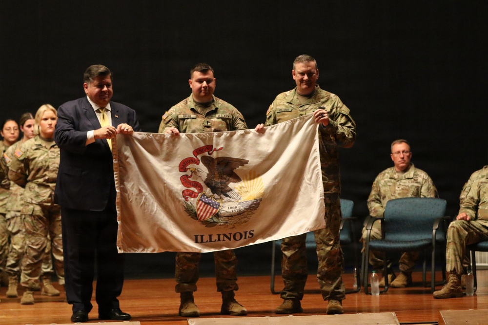Illinois Soldiers Depart Freeport for Alaska Mission
