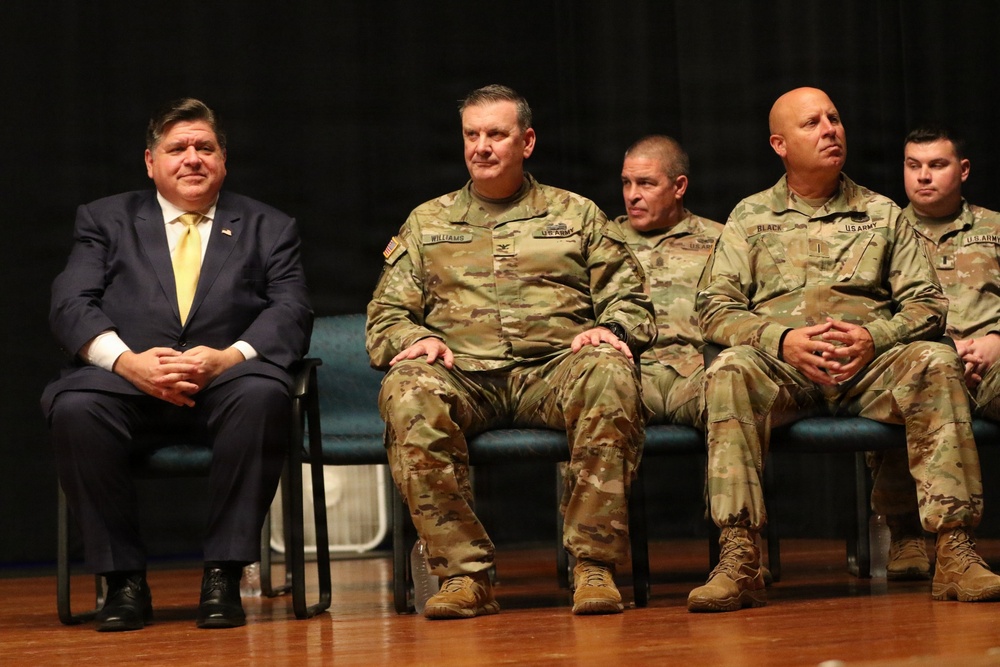 Illinois Soldiers Depart Freeport for Alaska Mission