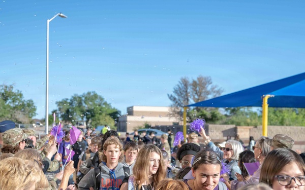 Clap-In at Holloman Middle School