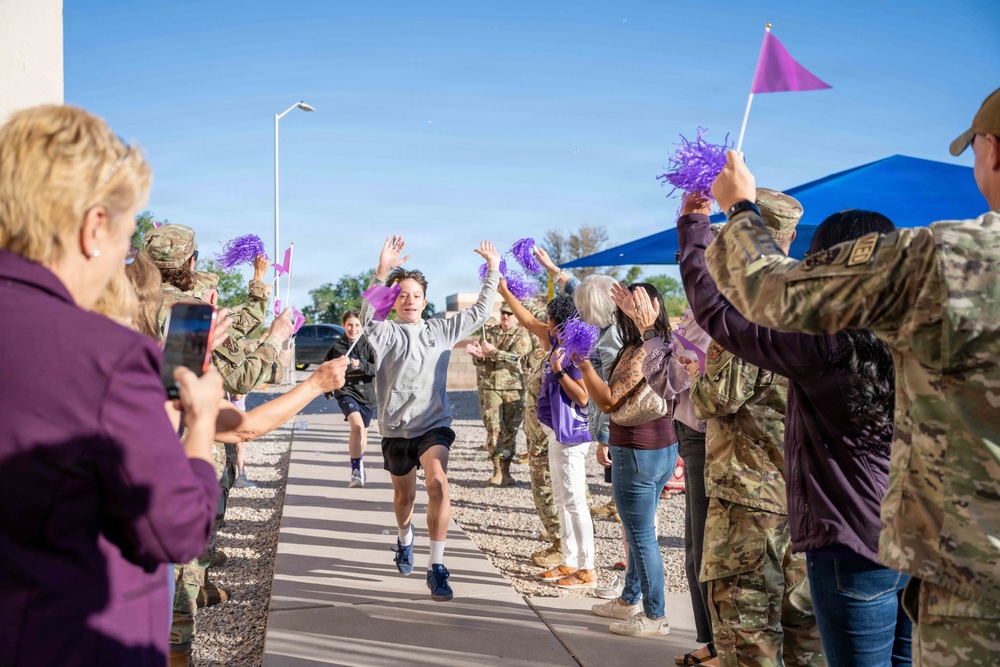 Clap-In at Holloman Middle School