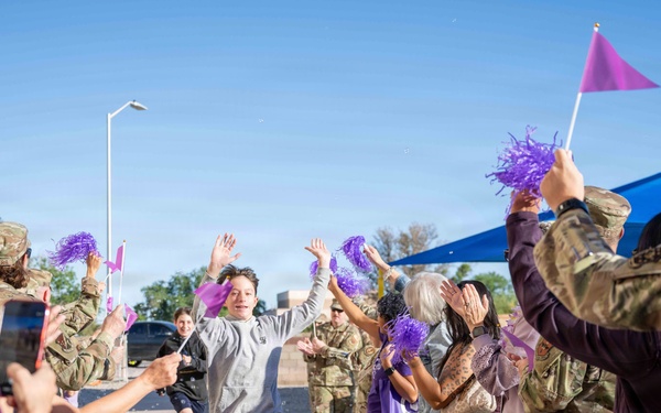 Clap-In at Holloman Middle School