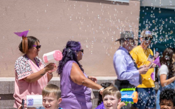 Clap-Out at Holloman Elementary School
